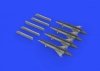 Eduard 672192 RS-2US missiles w/ pylons for MiG-21 EDUARD 1/72